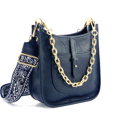 Chloe Leather Shoulder Bag - Made In Italy