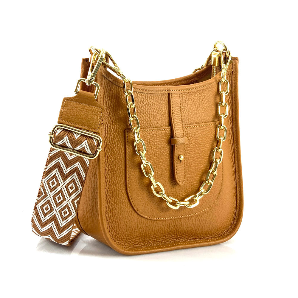 Chloe Leather Shoulder Bag - Made In Italy