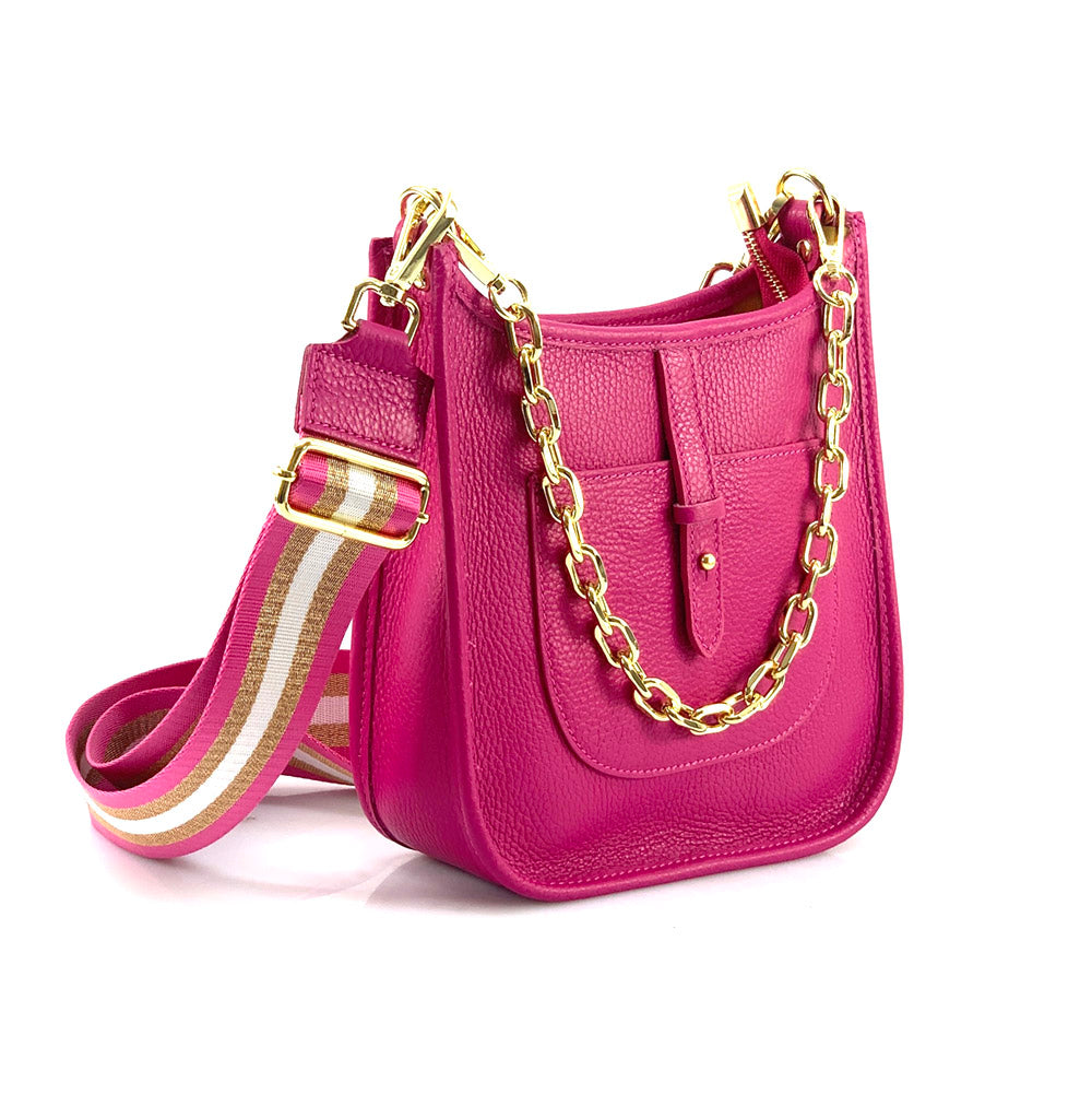 Chloe Leather Shoulder Bag - Made In Italy