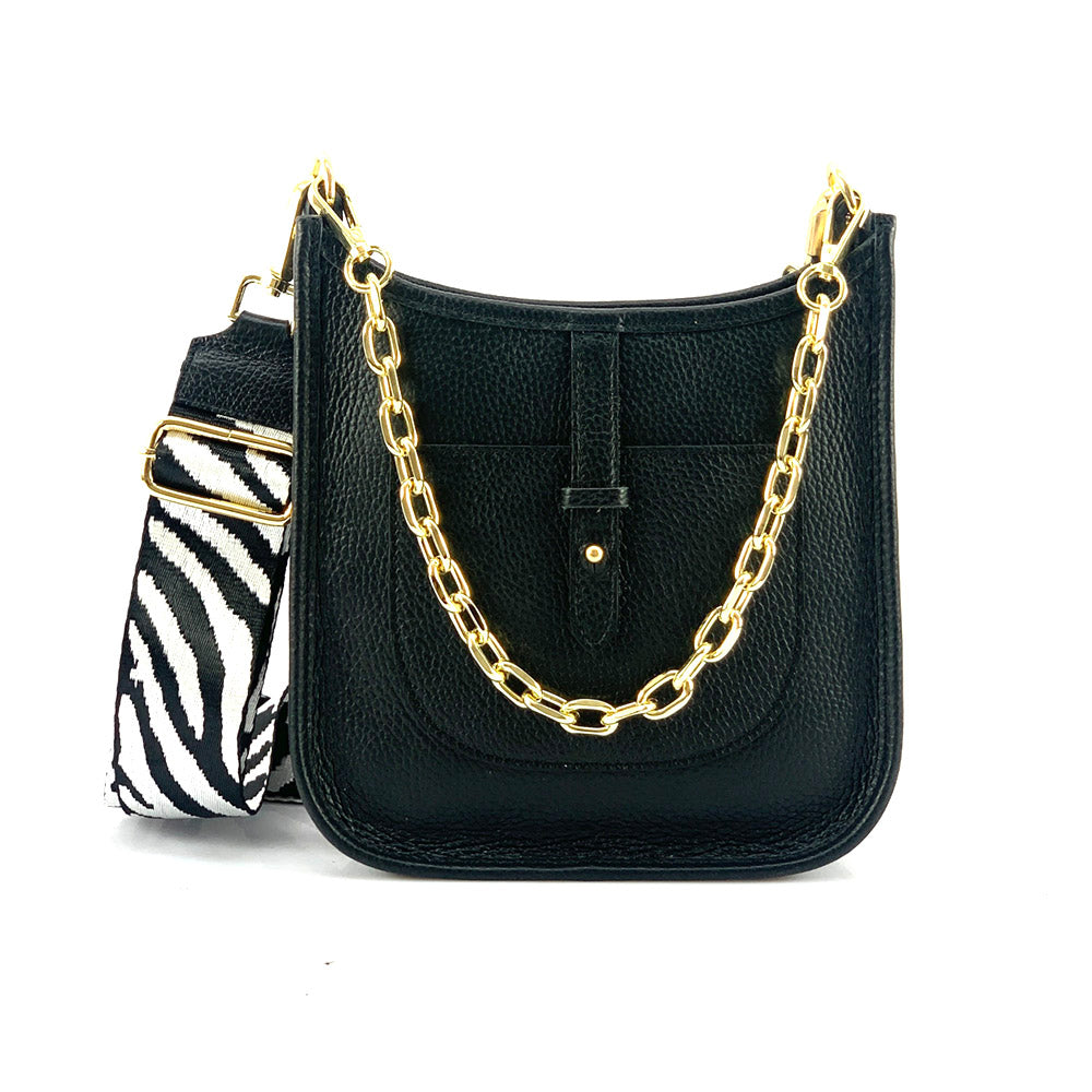 Chloe Leather Shoulder Bag - Made In Italy