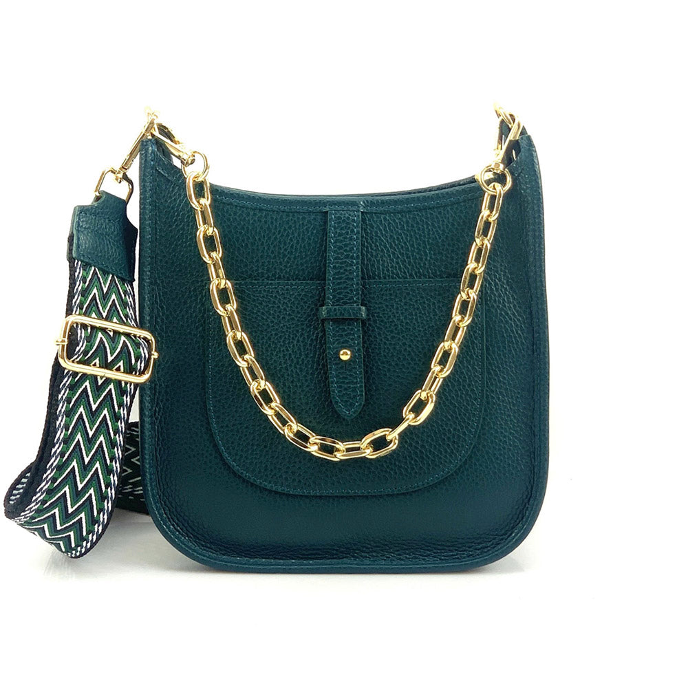 Chloe Leather Shoulder Bag - Made In Italy
