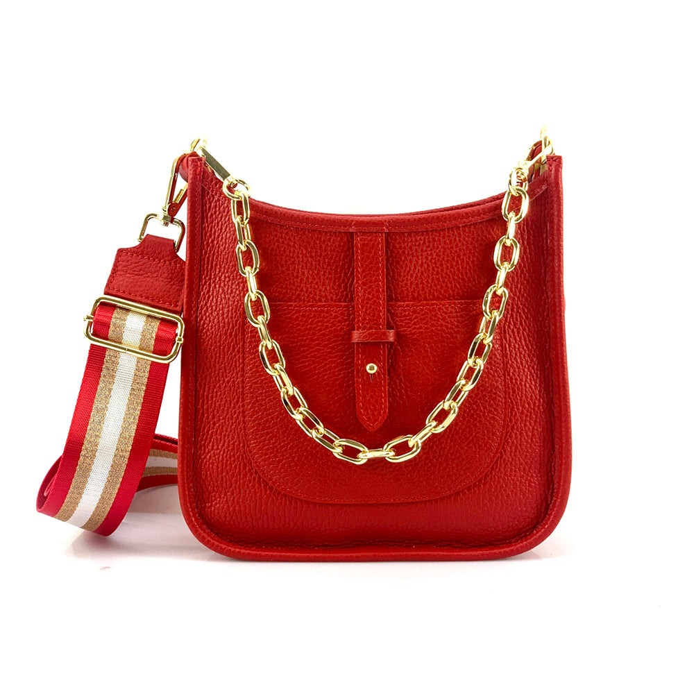 Chloe Leather Shoulder Bag - Made In Italy