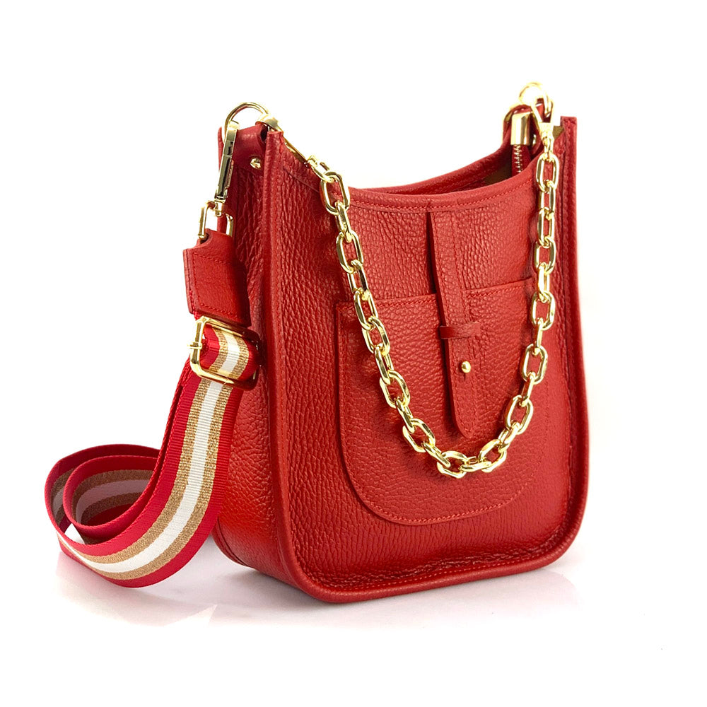 Chloe Leather Shoulder Bag - Made In Italy