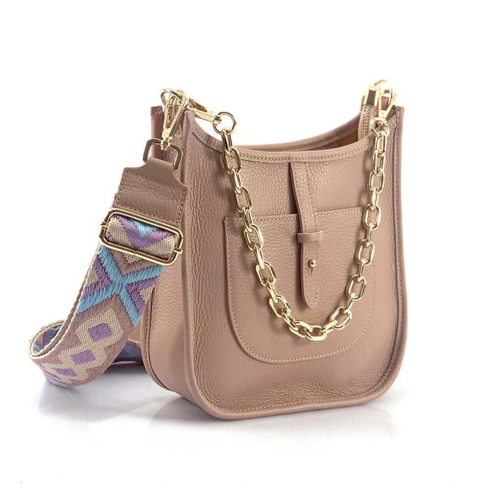 Chloe Leather Shoulder Bag - Made In Italy