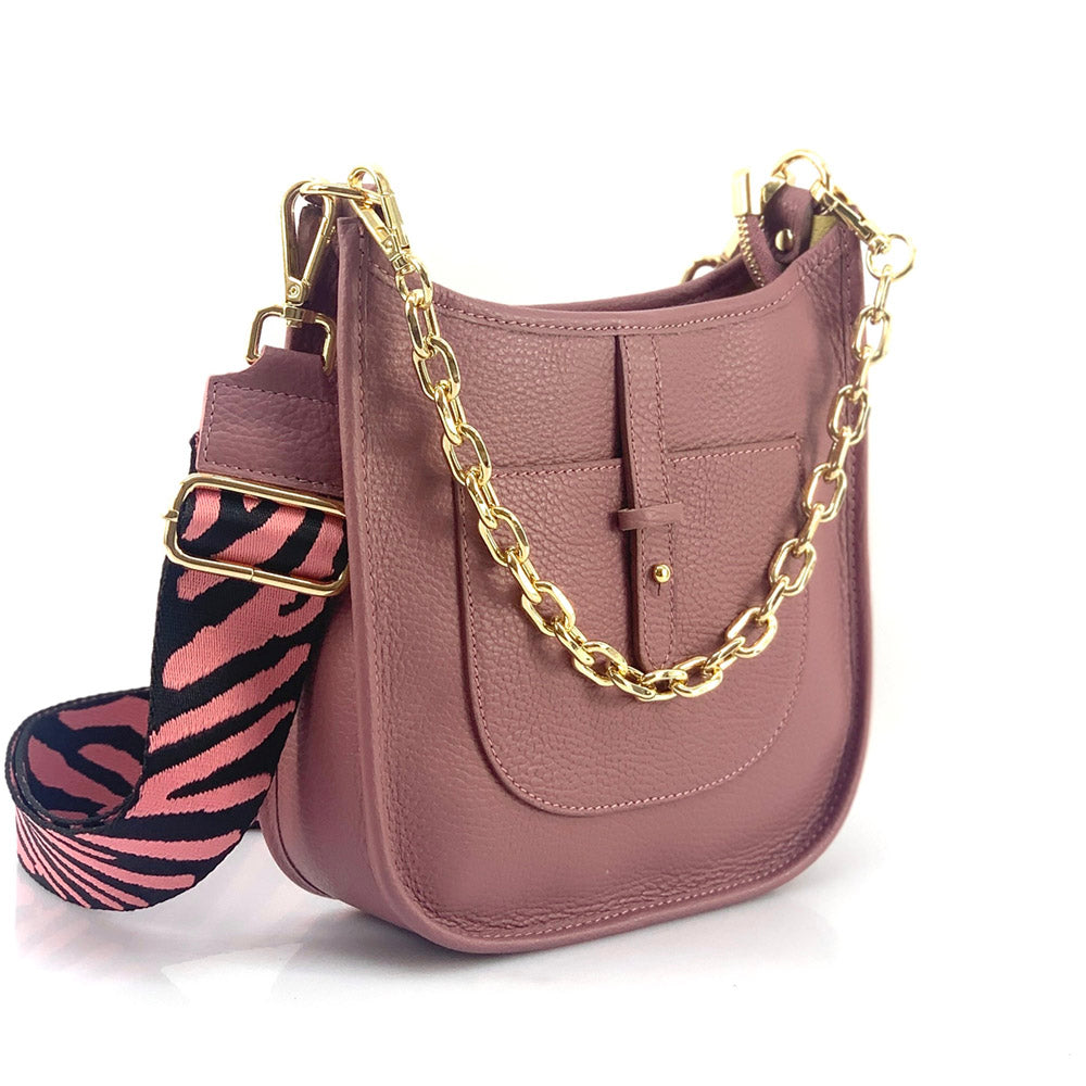 Chloe Leather Shoulder Bag - Made In Italy