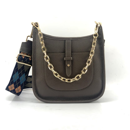 Chloe Leather Shoulder Bag - Made In Italy