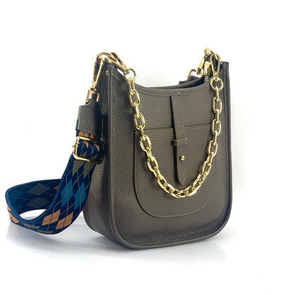 Chloe Leather Shoulder Bag - Made In Italy