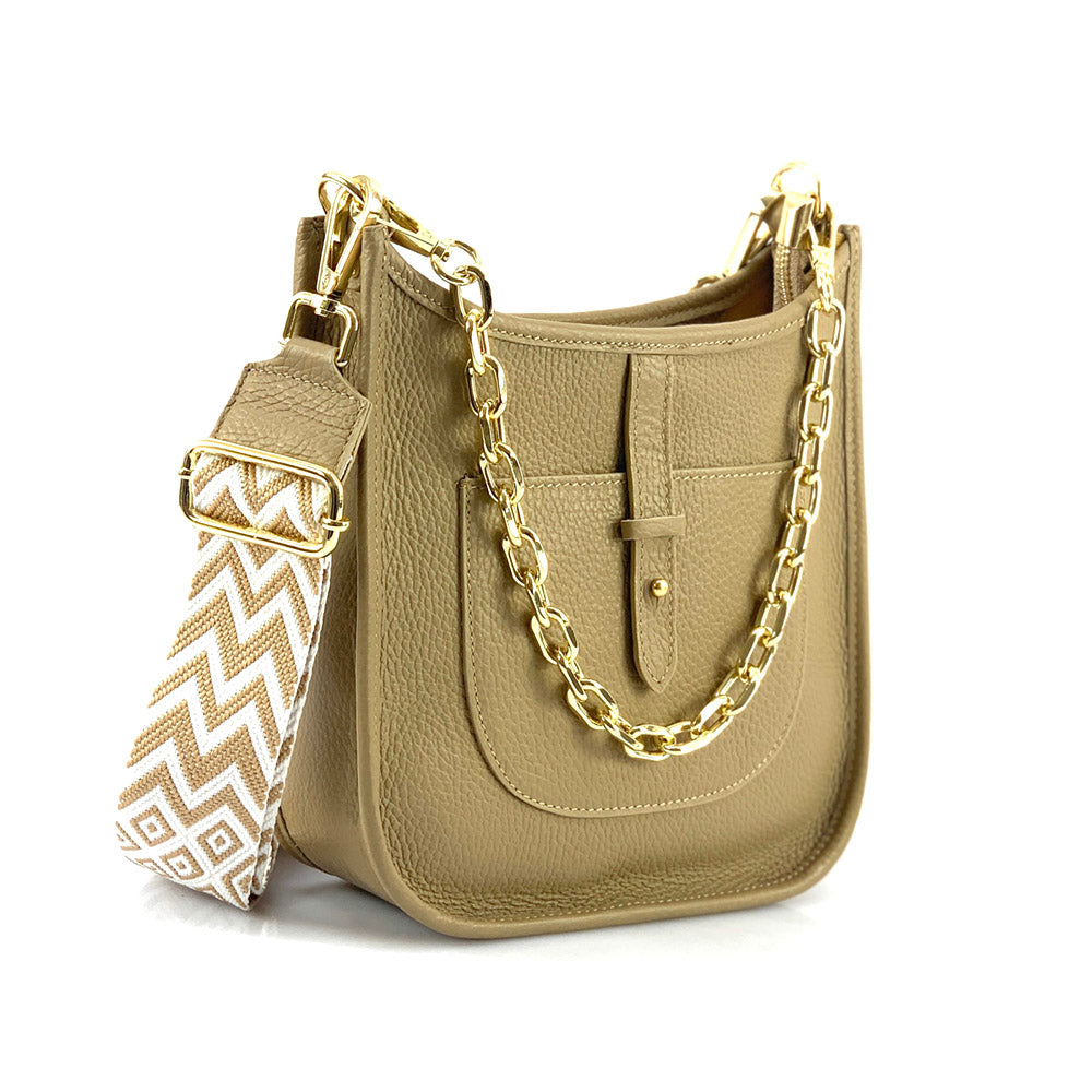Chloe Leather Shoulder Bag - Made In Italy