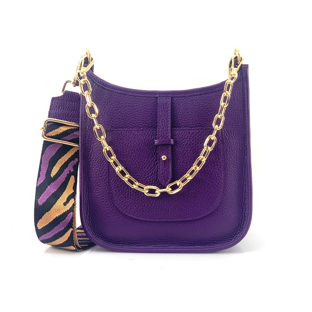 Chloe Leather Shoulder Bag - Made In Italy