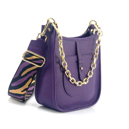 Chloe Leather Shoulder Bag - Made In Italy