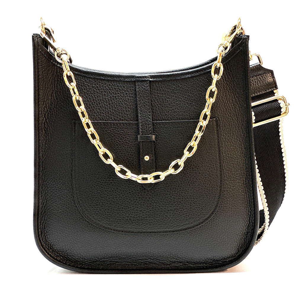 Chloe GM Leather Shoulder Bag - made in Italy
