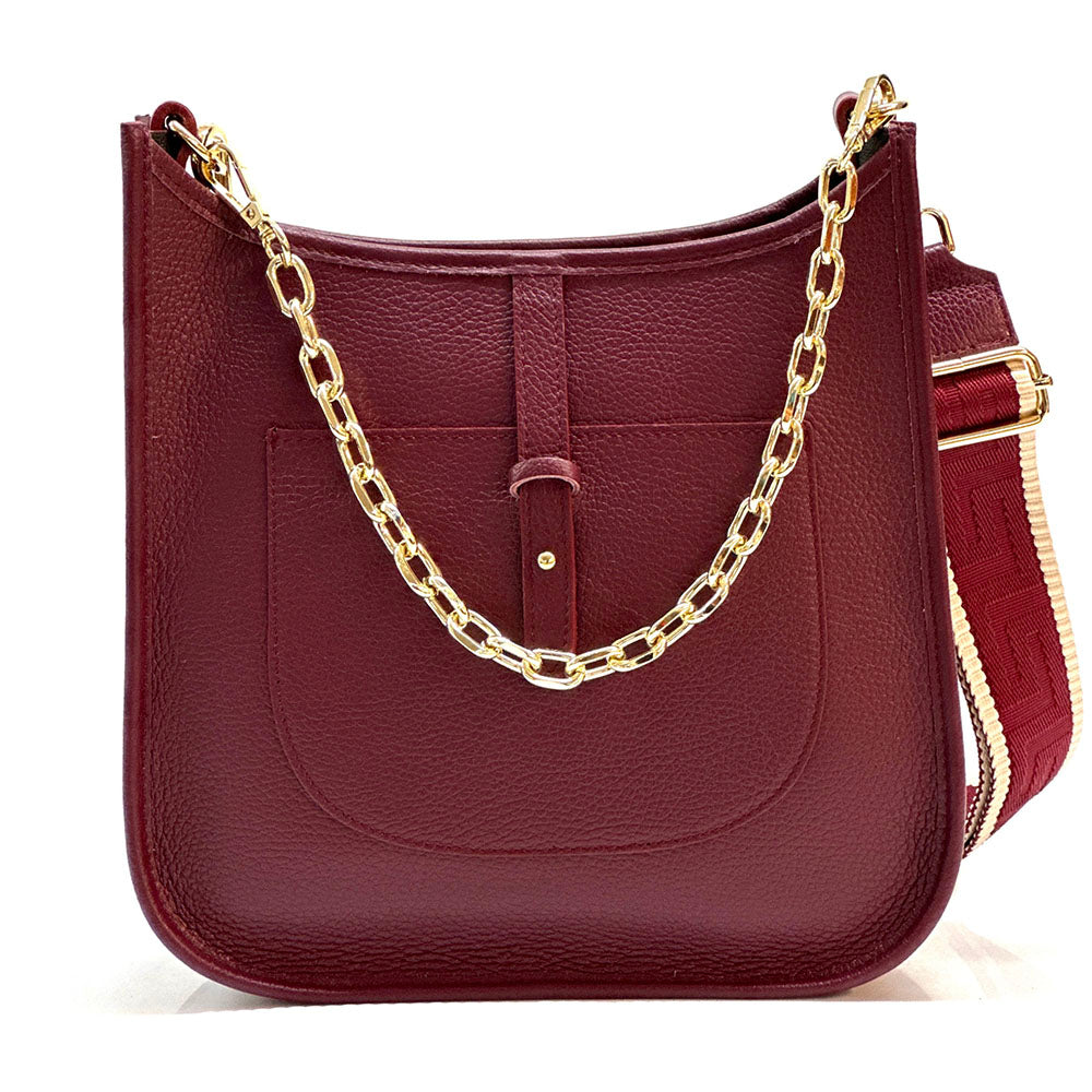 Chloe GM Leather Shoulder Bag - made in Italy