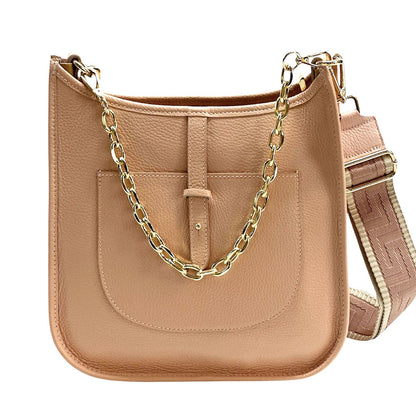 Chloe GM Leather Shoulder Bag - made in Italy