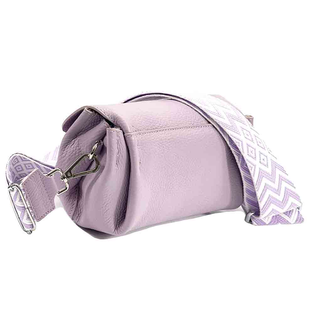 Adina Cow Leather Cross-Body Bag - Made In Italy