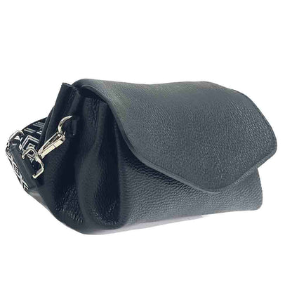 Adina Cow Leather Cross-Body Bag - Made In Italy