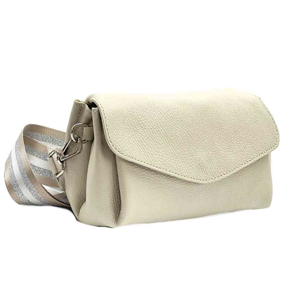 Adina Cow Leather Cross-Body Bag - Made In Italy