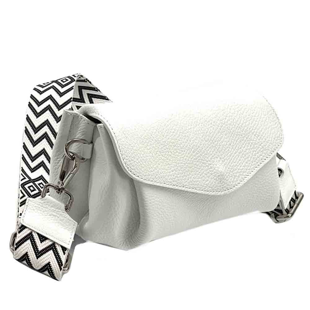 Adina Cow Leather Cross-Body Bag - Made In Italy