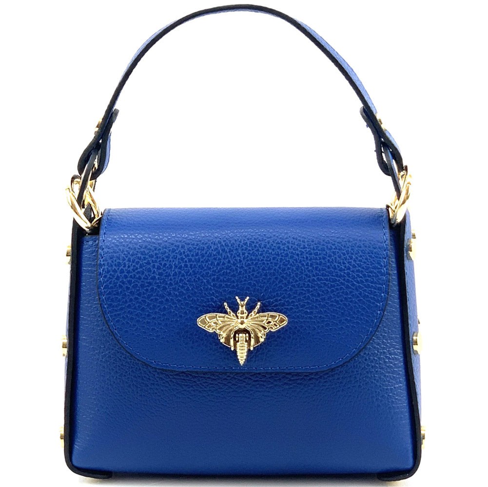 Virginia leather Handbag - Made In Italy