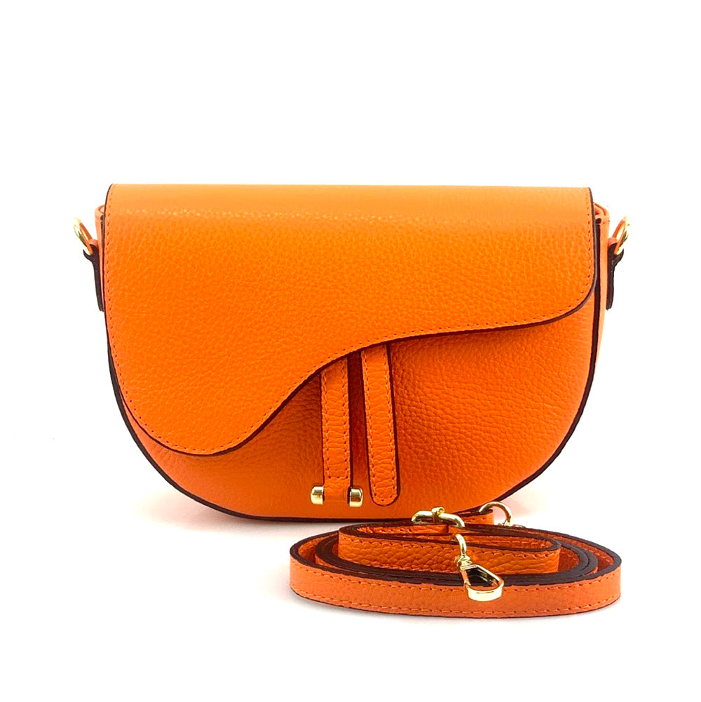 Miriam leather Cross-body bag - Made In Italy