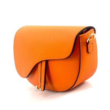 Miriam leather Cross-body bag - Made In Italy