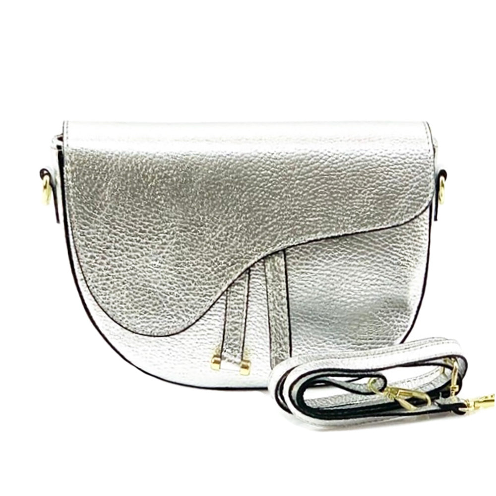 Miriam leather Cross-body bag - Made In Italy