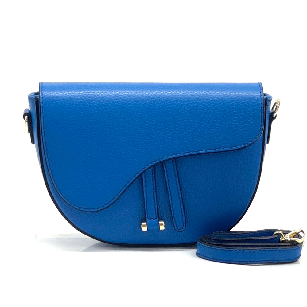Miriam leather Cross-body bag - Made In Italy