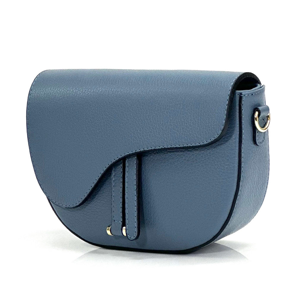 Miriam leather Cross-body bag - Made In Italy