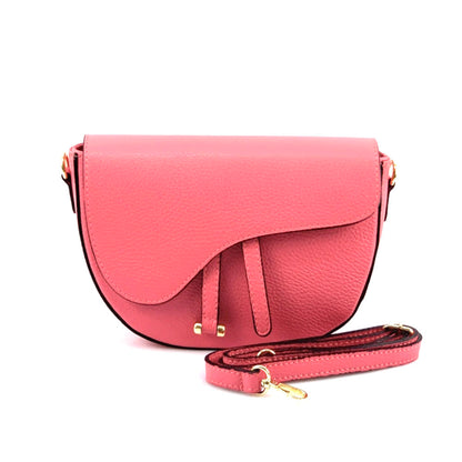Miriam leather Cross-body bag - Made In Italy