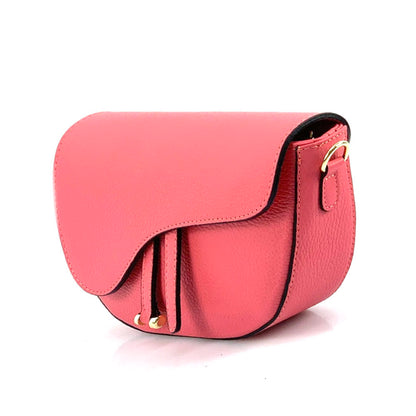 Miriam leather Cross-body bag - Made In Italy