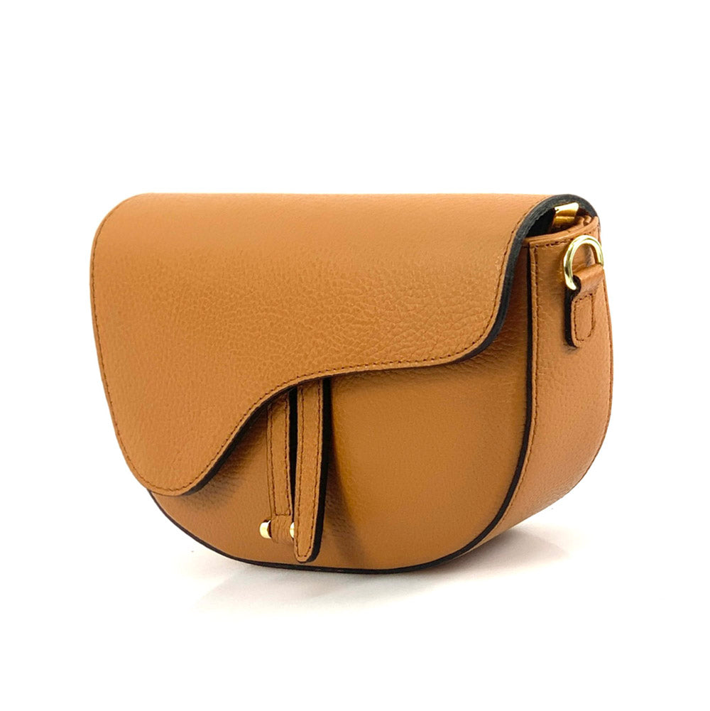 Miriam leather Cross-body bag - Made In Italy