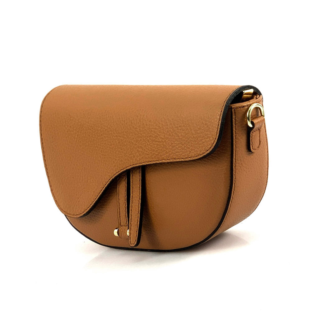 Miriam leather Cross-body bag - Made In Italy