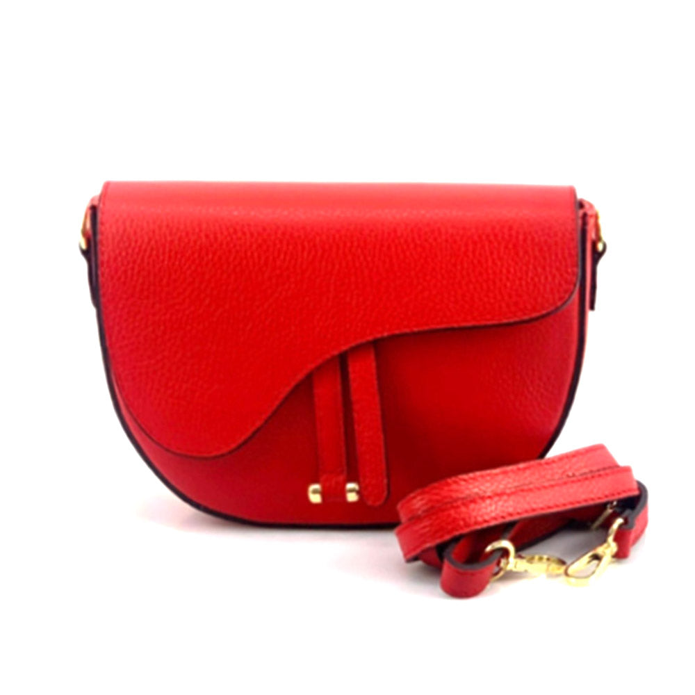 Miriam leather Cross-body bag - Made In Italy