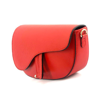 Miriam leather Cross-body bag - Made In Italy