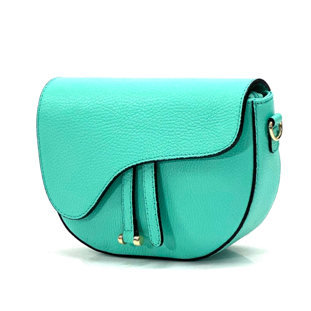 Miriam leather Cross-body bag - Made In Italy