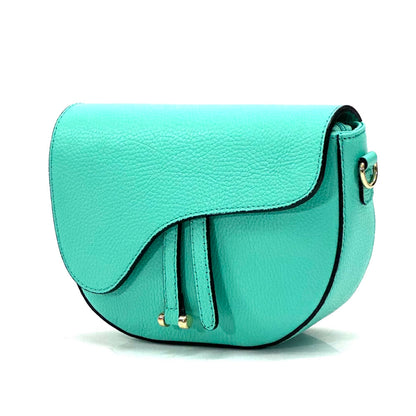 Miriam leather Cross-body bag - Made In Italy