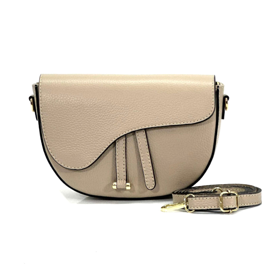 Miriam leather Cross-body bag - Made In Italy