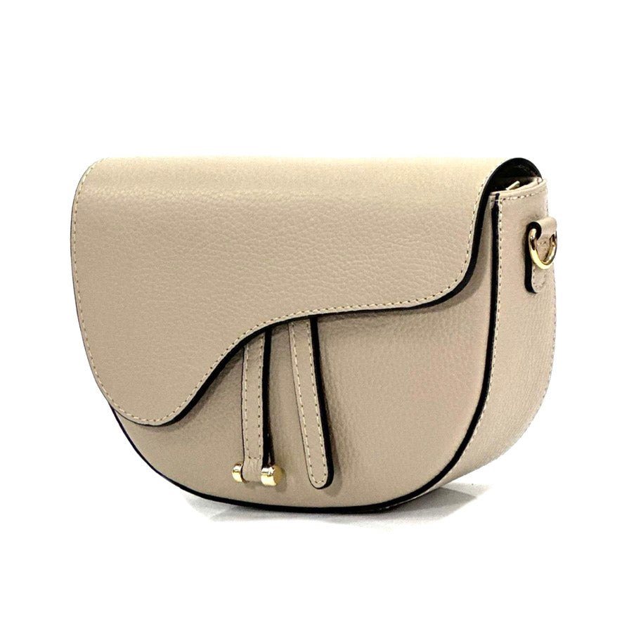 Miriam leather Cross-body bag - Made In Italy