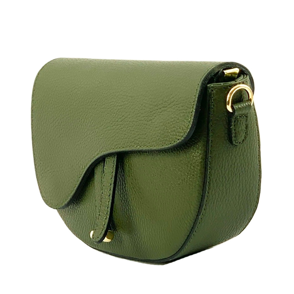 Miriam leather Cross-body bag - Made In Italy