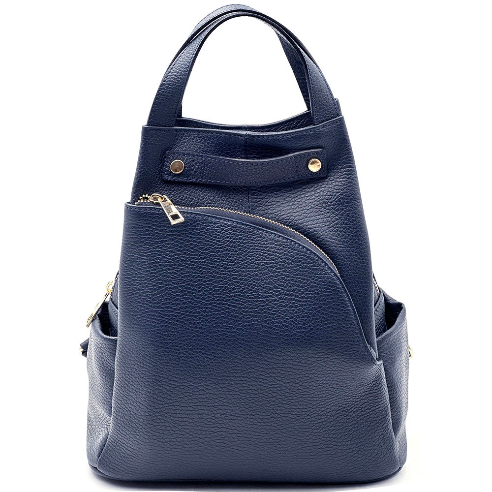 Rovena Cow Leather City Backpack - Made In Italy