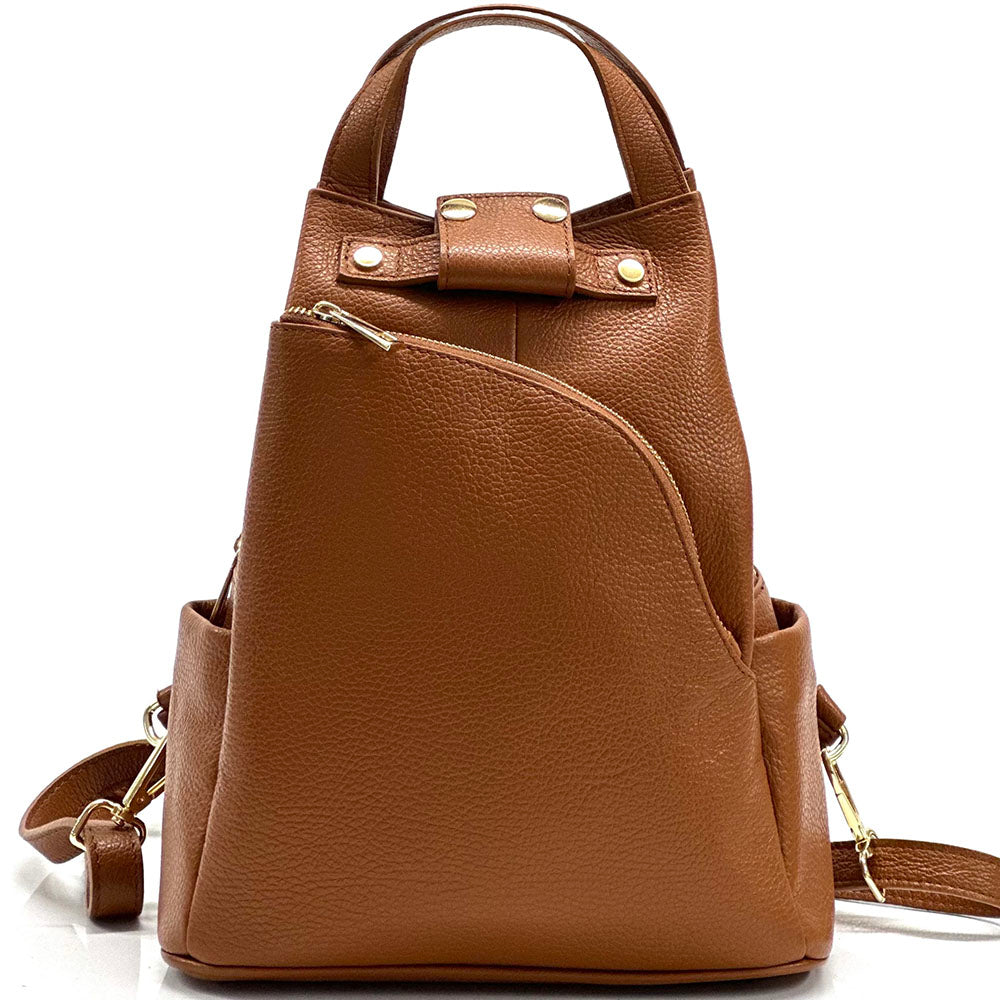 Rovena Cow Leather City Backpack - Made In Italy