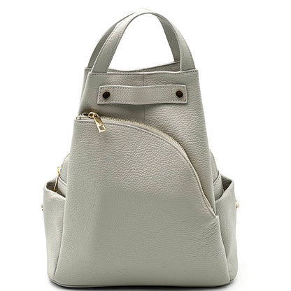 Rovena Cow Leather City Backpack - Made In Italy