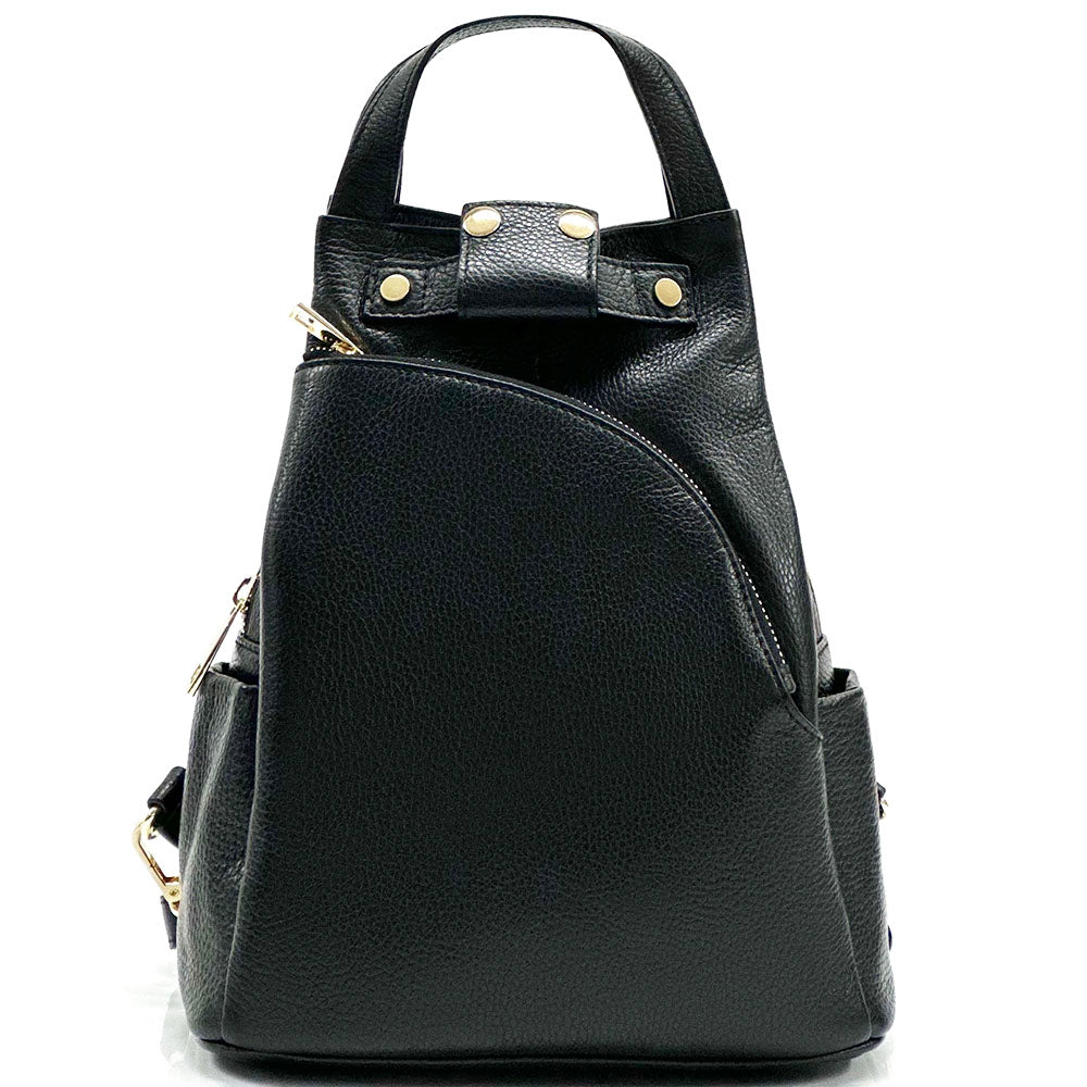 Rovena Cow Leather City Backpack - Made In Italy