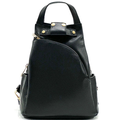 Rovena Cow Leather City Backpack - Made In Italy