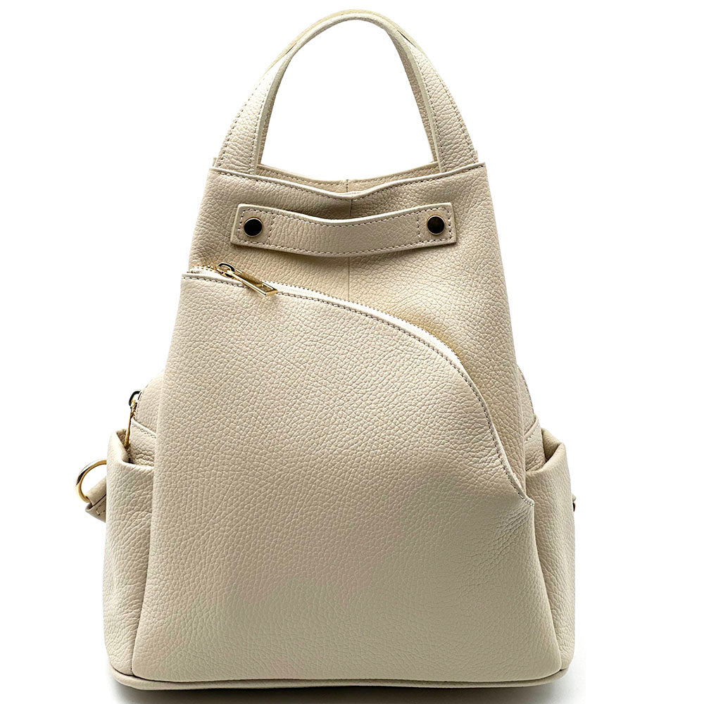 Rovena Cow Leather City Backpack - Made In Italy