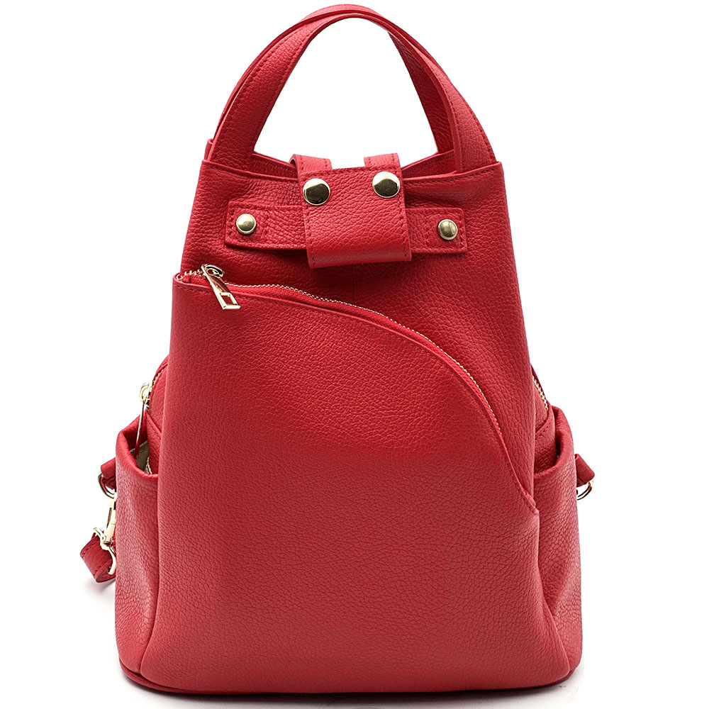 Rovena Cow Leather City Backpack - Made In Italy