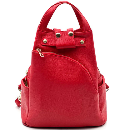 Rovena Cow Leather City Backpack - Made In Italy