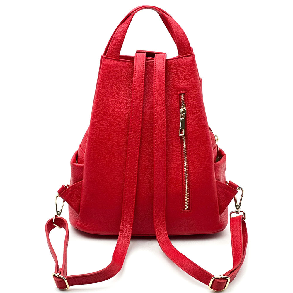 Rovena Cow Leather City Backpack - Made In Italy