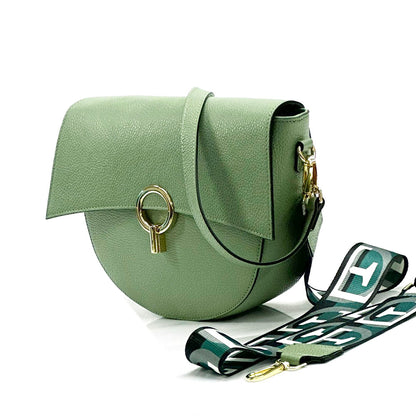 Charlotte leather Cross-body bag - Made In Italy
