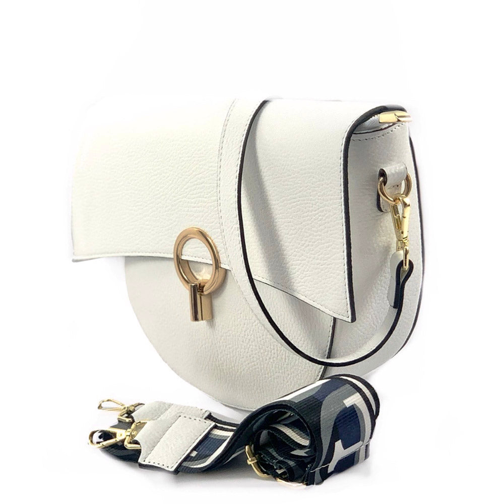 Charlotte leather Cross-body bag - Made In Italy