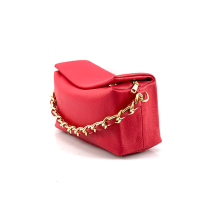 Cora Leather Handbag - Made In Italy
